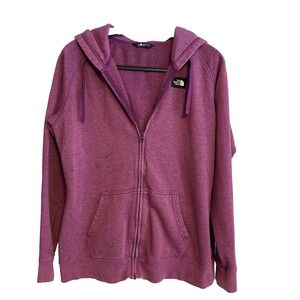 The North Face Full Zip Hoodie Womens Size Large Casual Outdoors
